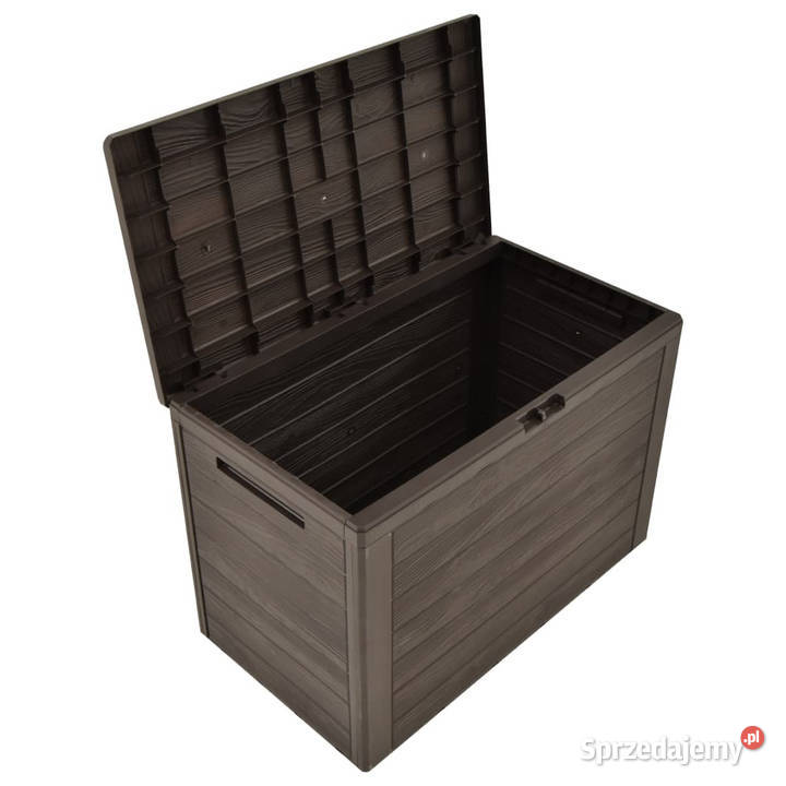 Skrzynia ogrodowa brązowa 78 x 44 x 55 WM49442 mazowieckie Warszawa