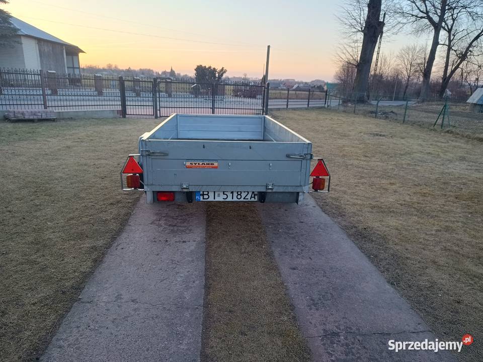 Przyczepka samochodowa marki Syland towarowe podlaskie Białystok