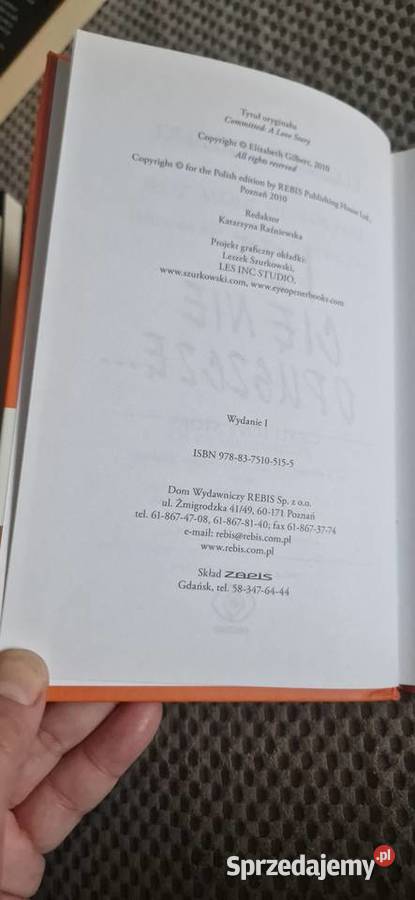 i że cię nie opuszczę Elizabeth Gilbert Proza i poezja