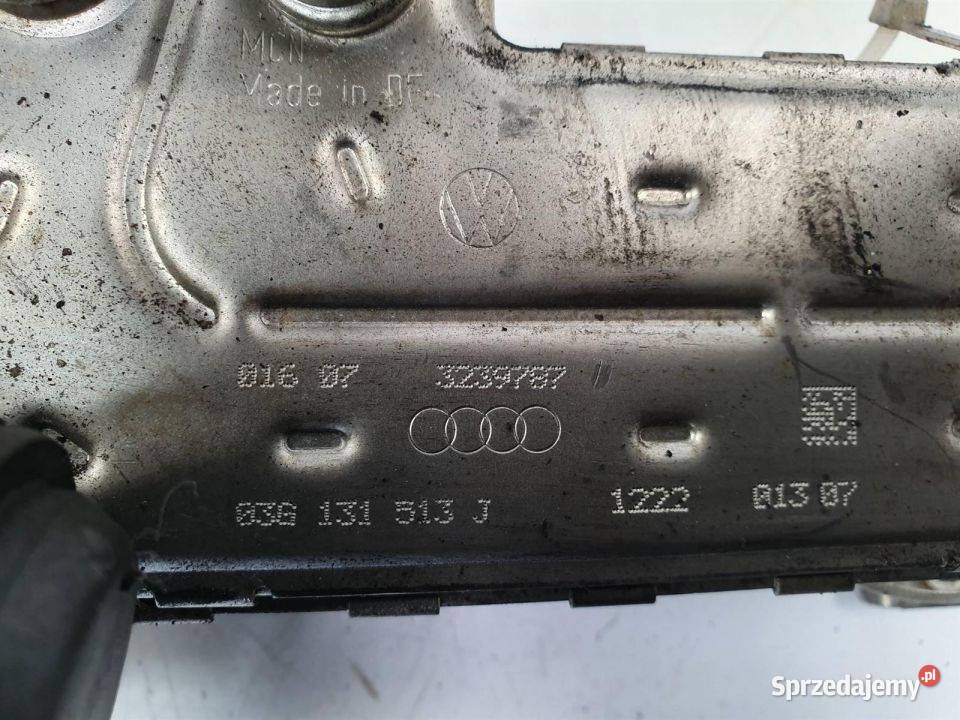 CHŁODNICZKA SPALIN AUDI A3 8P 03G131513J kujawsko-pomorskie Lipno