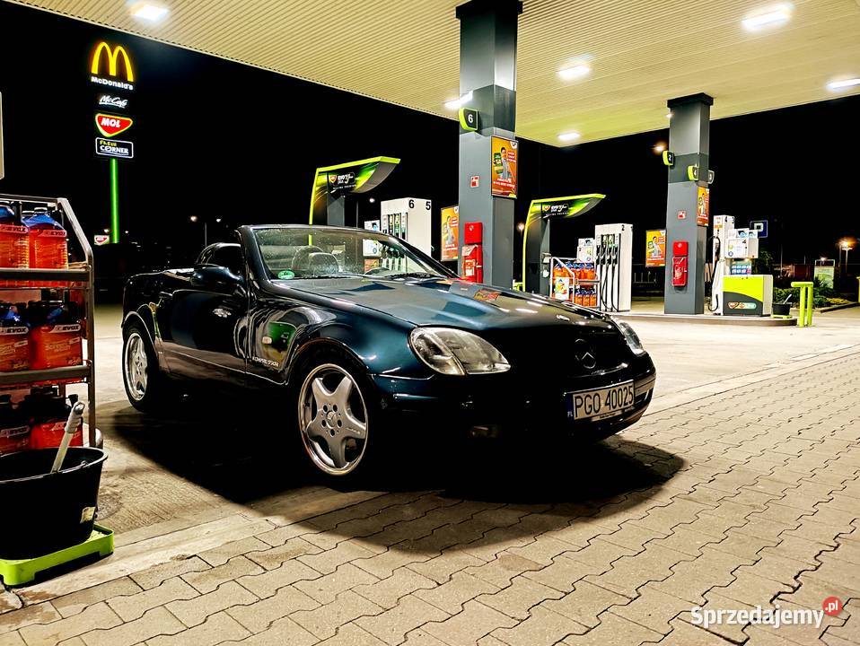 Mercedes slk 200 kabriolet piękny 192 konie Tofiłowce