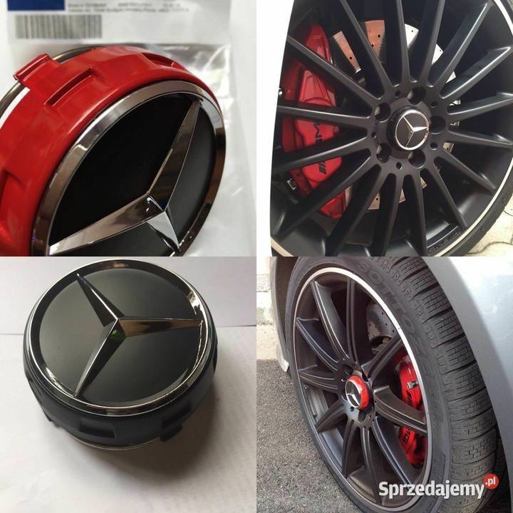DEKIELKI DO FELG MERCEDES AMG 75MM 4 Koła i felgi