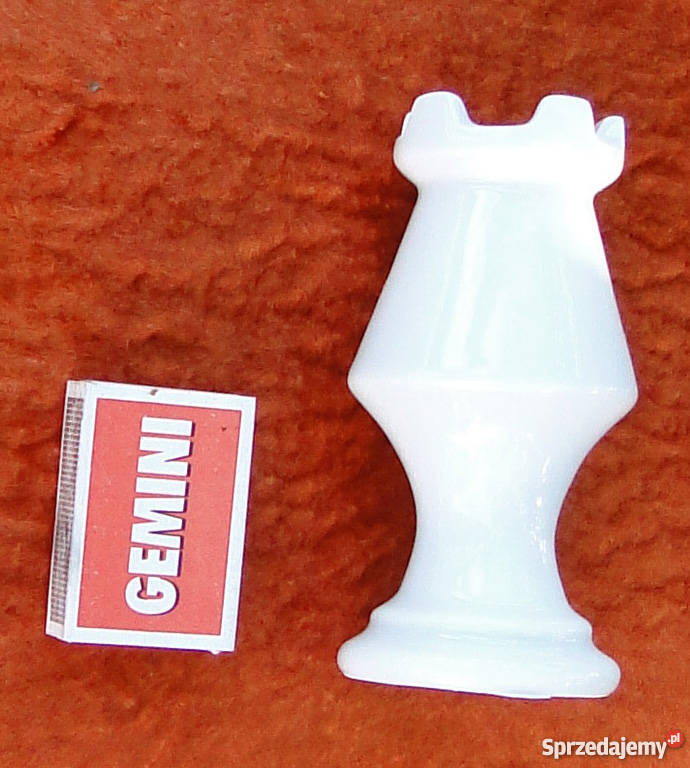 Porcelanowe figurki szachowe śląskie Sosnowiec