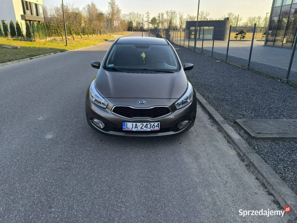 Kia Ceed 14MPI LPG GAZ 2014r 185 Salon Tempomat benzyna+LPG Pabianice