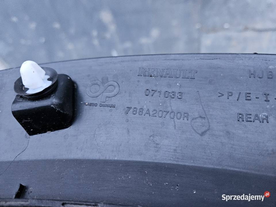 RENAULT CAPTUR II LISTWA BŁOTNIKA PRAWA TYŁ Międzychód