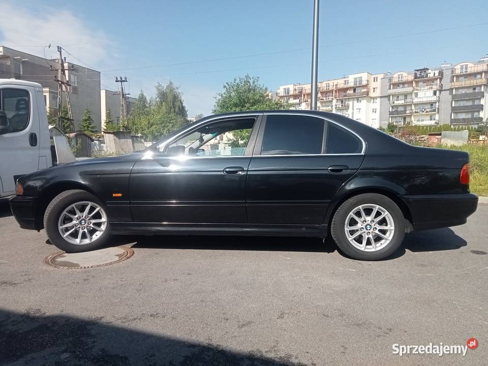 BMW E39 525i benzynaLPG ładna lakier metallic mazowieckie Płock