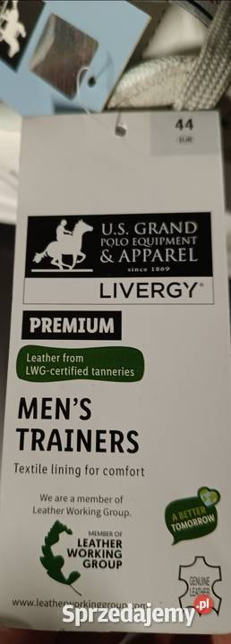 LIVERGY sneakersy męskie skórzane US GRAND POLO Ełk