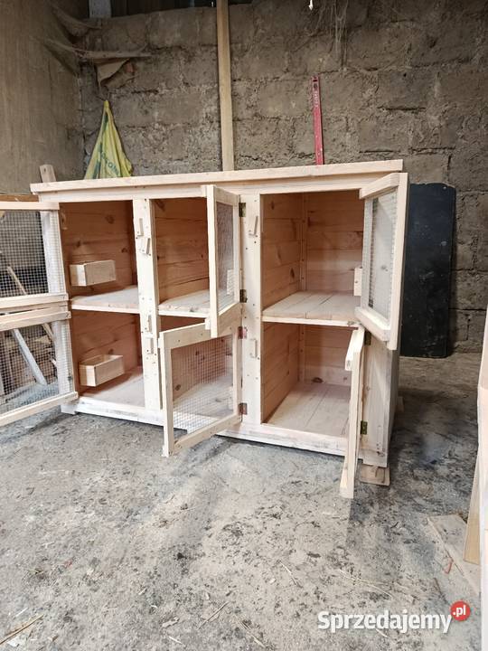 Klatki królików Syców