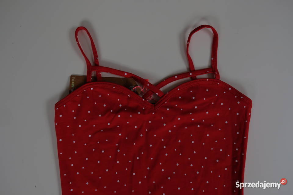 czerwony top koszulka bluzka Tally Weijl xxs 32 Topy i koszulki Toruń