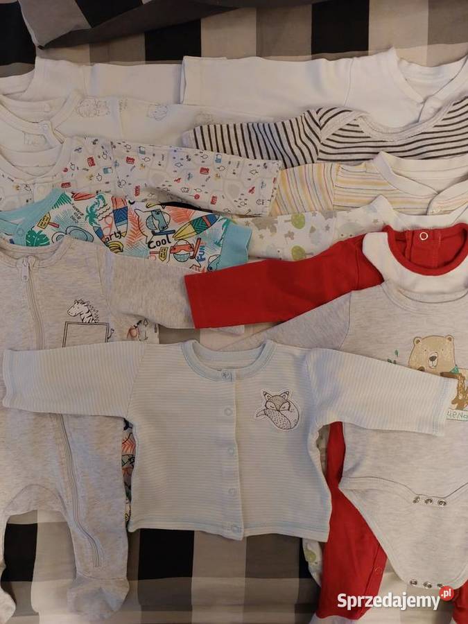 Ubranka niemowlęcia rozmiar 56 ponad 50 Łomża