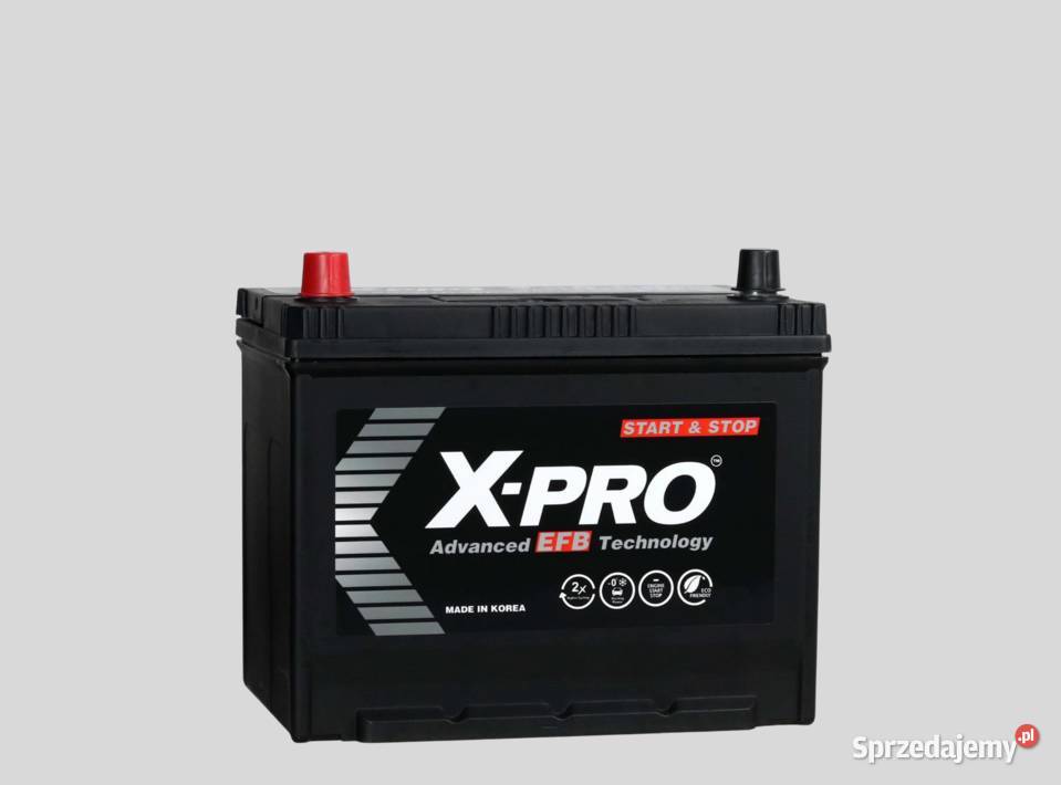 Akumulator XPRO EFB 68Ah 730A EN Japan Lewy Plus Układ elektryczny