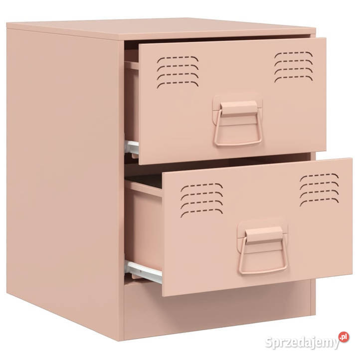 Szafka nocna różowa 345x39x44 stal WM841621 mazowieckie Warszawa