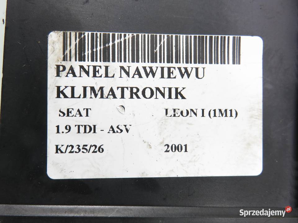 KLIMATRONIK SEAT LEON I 1M1 1M0820043D 5HB007978 małopolskie