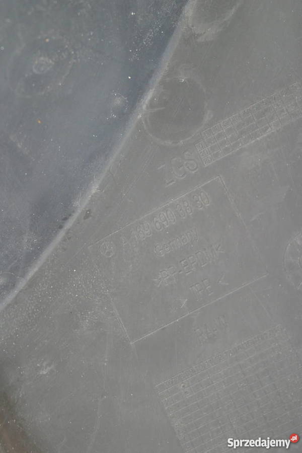 MERCEDES A KLASA W169 NADKOLE PRAWE PRZEDNIE Bieleń