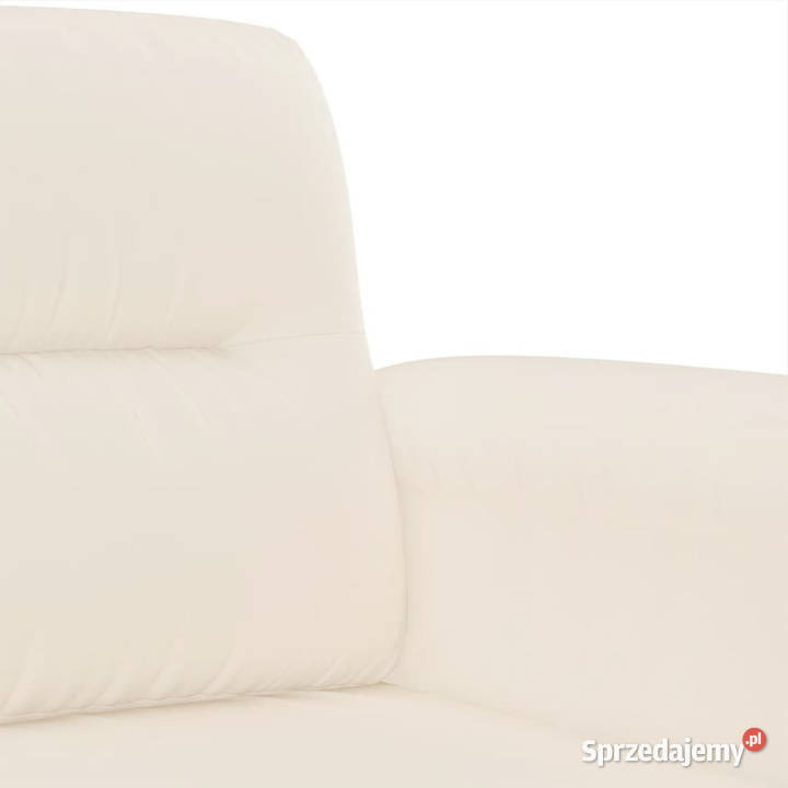 3osobowa sofa beżowy 180 tapicerowana mikrofibrą Warszawa