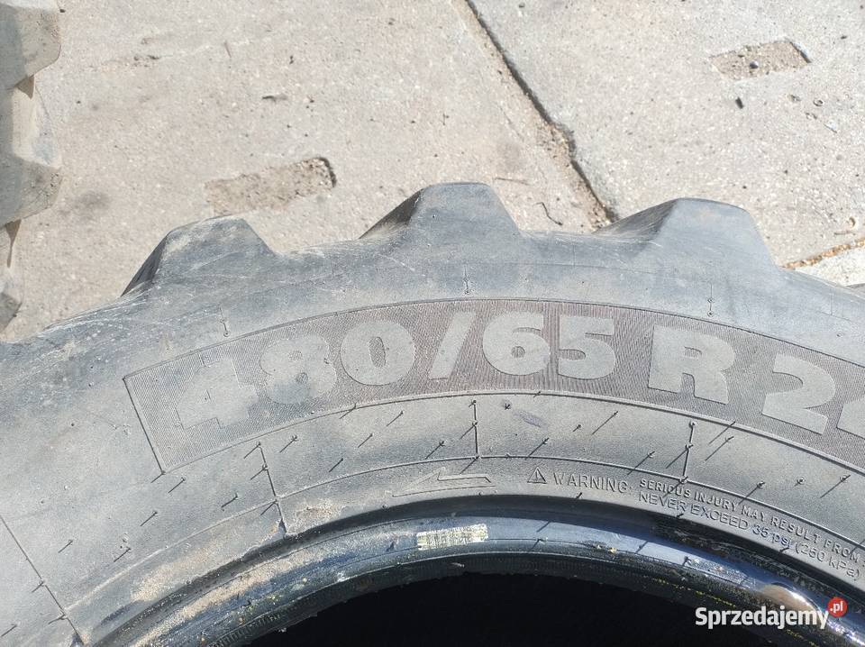 Opony 480655r24 i 124r24 Opony rolnicze Przasnysz