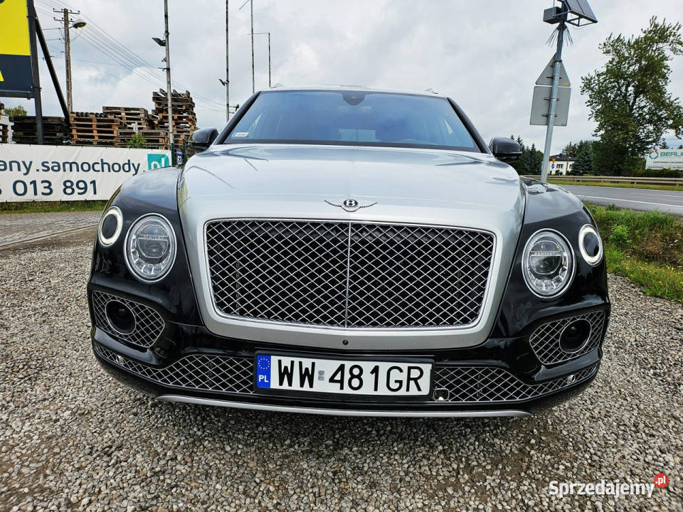 Bentley Bentayga relingi dachowe Warszawa sprzedam