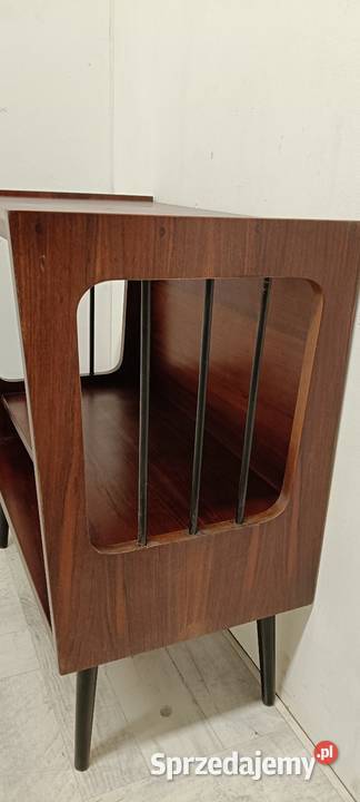 stolik szafka pod radio adapter gramofon tv PRL Radomsko