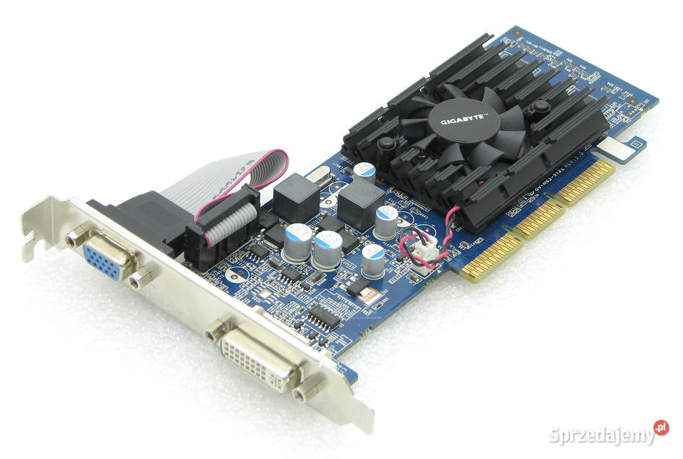 Gigabyte Geforce 6200 512MB 64bit DDR AGPx8 D-Sub  Cielądz sprzedam