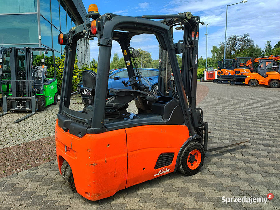 Wózek widłowy elektryczny Linde E16C01 16 t elektryczny Kęty sprzedam