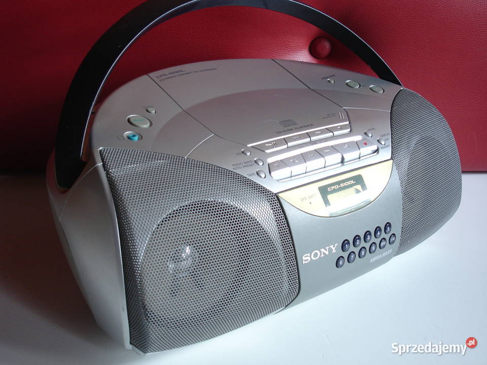 Radiomagnetofon SONY CFDS100L Radioodtwarzacze Zielona Góra