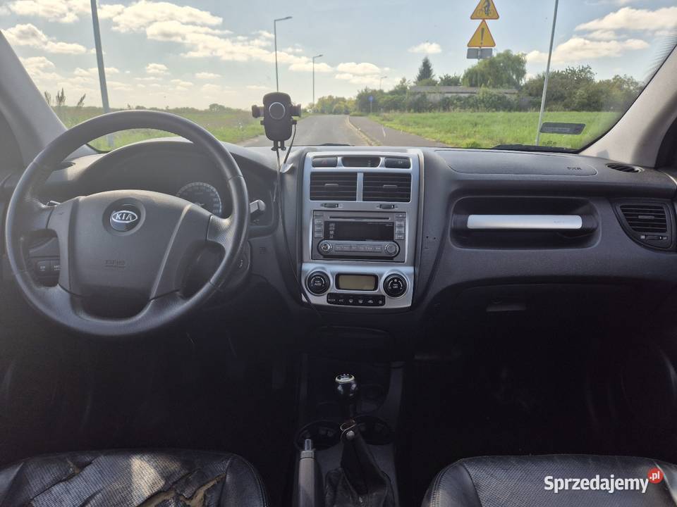 KIA Sportage 2006 r 20 benzyna LPG 140 4x4 klimatyzacja Grudziądz sprzedam