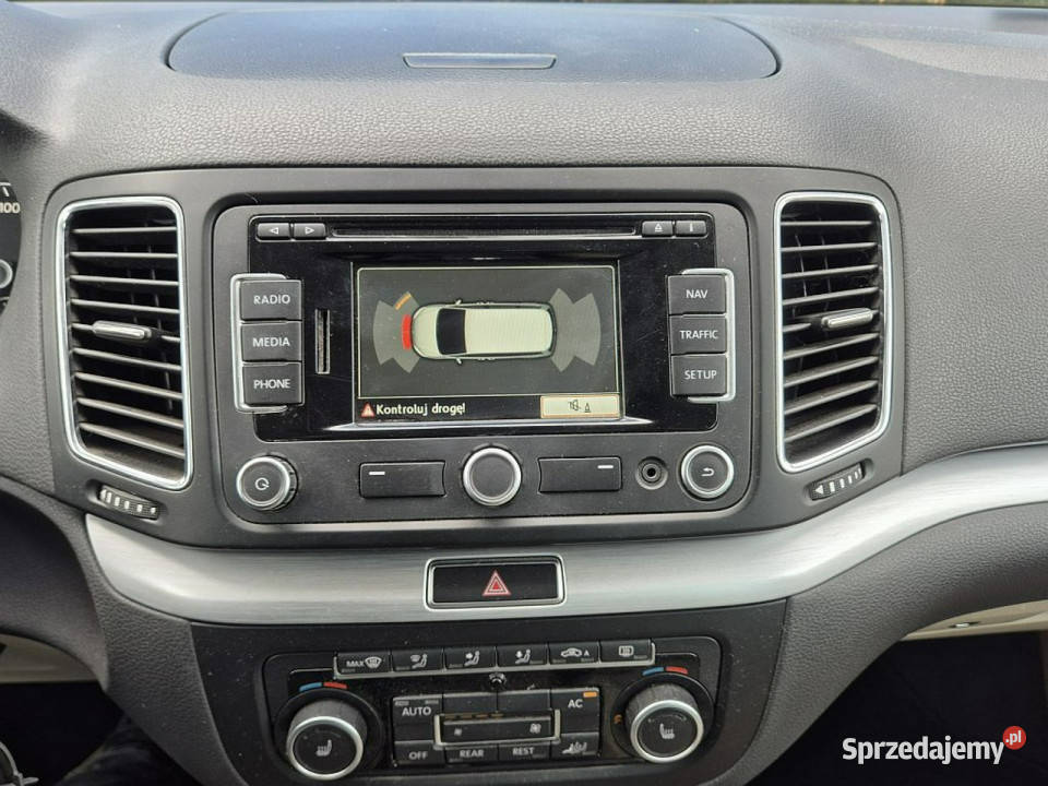 Volkswagen Sharan SALON GWARANCJA automat dsg wspomaganie kierownicy mazowieckie Warszawa