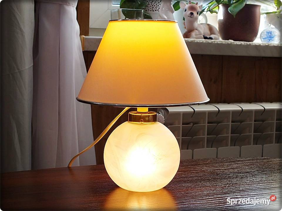 Lampka Nocna ala Murano dwa punkty świetlne góra Żary sprzedam