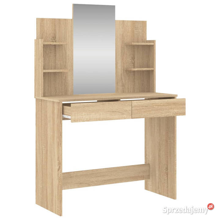 Toaletka z lustrem dąb sonoma 96x39x142 WM837576 Warszawa