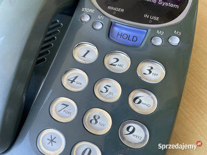 Telefon stacjonarny TECHCOM duże klawisze z Kielce