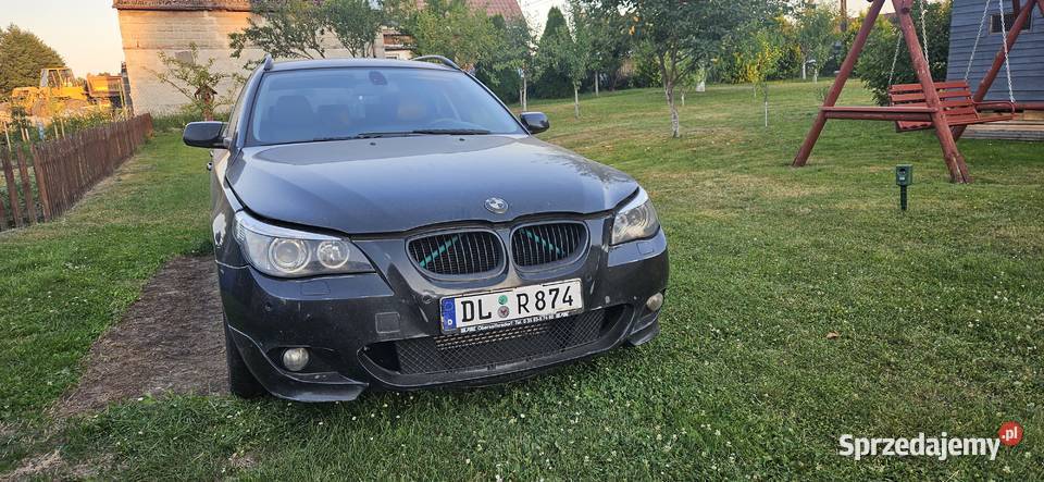 BMW E61 przedlift M57 30d 218 wszystkie części Motoryzacja Wykroty