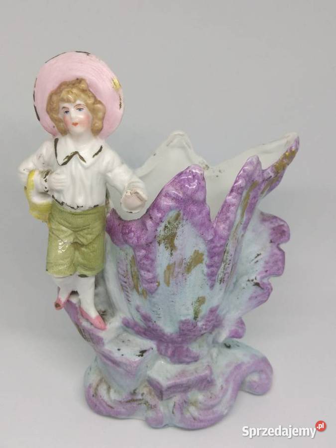 Biskwitowy wazonik figuralny Radom sprzedam