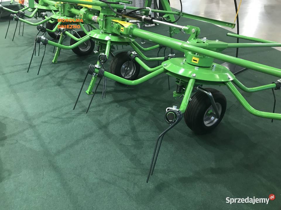 Przetrząsacz karuzelowy 4 wirniki KOWALSKI 53m Maszyny zielonkowe