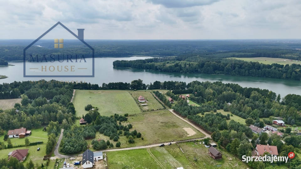działka letniskowa jeziorem Osetno