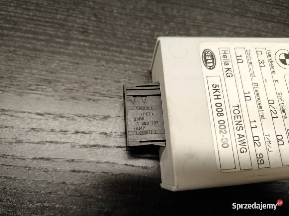 Bmw e36 moduł sterownik poziomu oleju 100 osobowe łódzkie Aleksandrów Łódzki