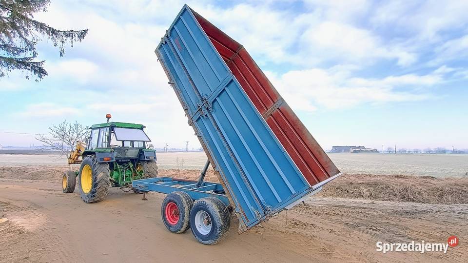 Przyczepa wywrotka 10t tandem Przasnysz