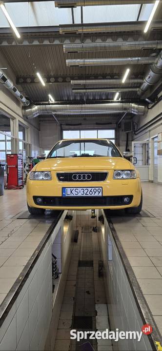 Audi S3 8L 18 T BLPG 210 AMK 2001 YELLOW OKAZJA wspomaganie kierownicy S3 Krasnystaw sprzedam
