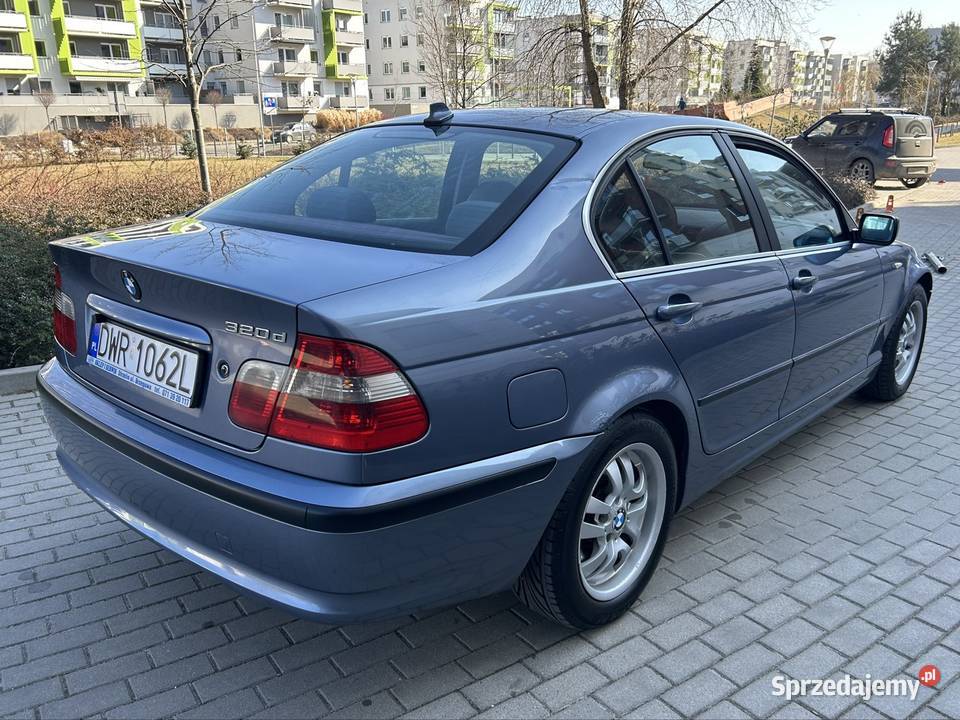 BMW E46 20D Automat Skóry Salon Rok produkcji 2003 sprzedam