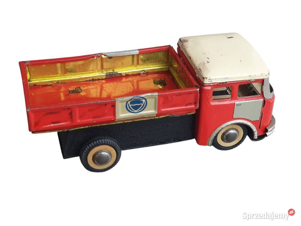 Stara zabawka blaszany model ciężarówki lata 60 Cieszyn
