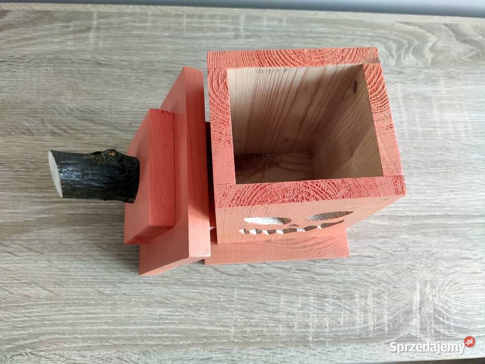 Lampion Halloween Jackolantern drewniany kujawsko-pomorskie Tuchola