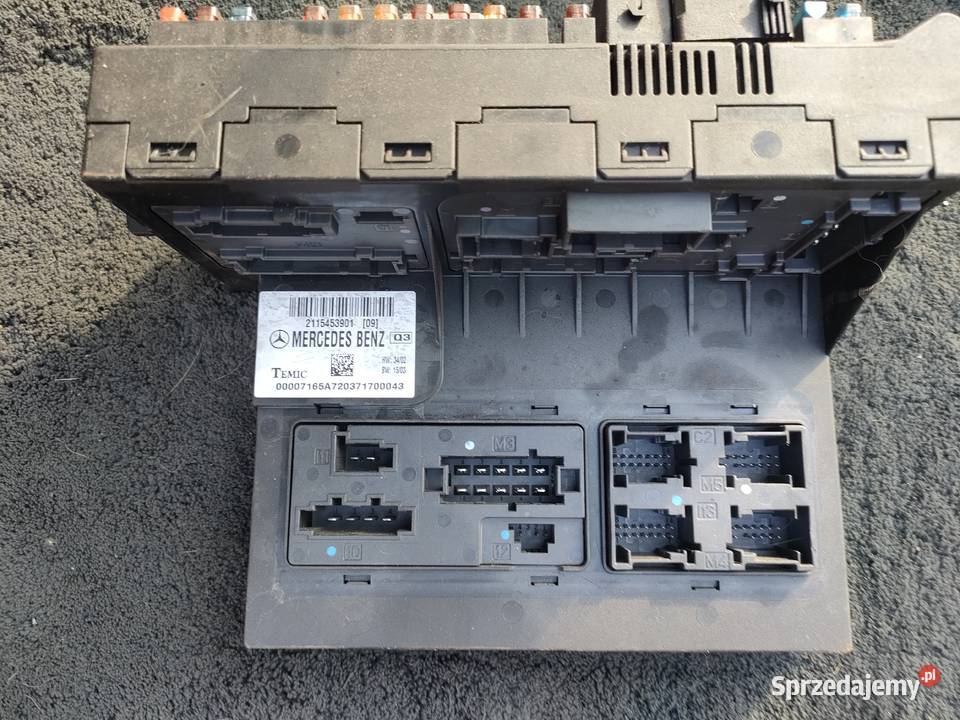 Moduł SAM Mercedes W211 2115453901 22 CDI pomorskie Gdynia sprzedam