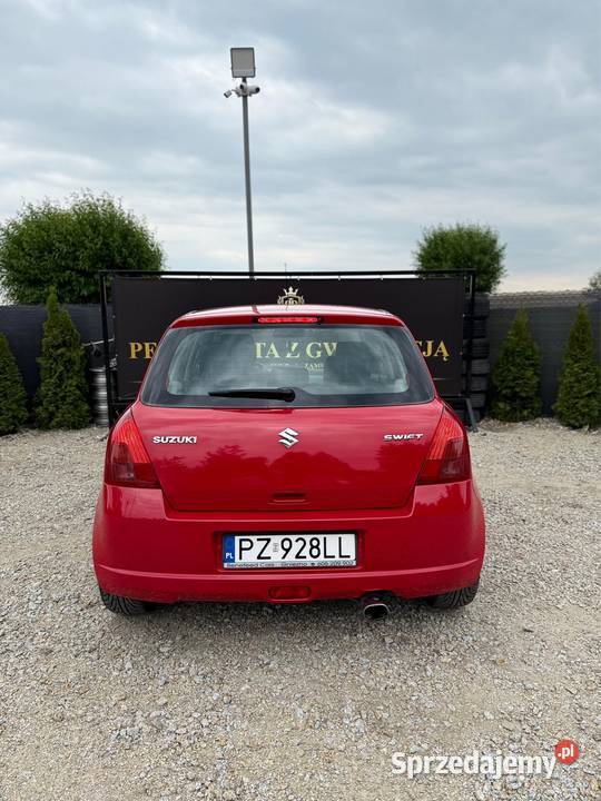 Suzuki Swift 2007r 13 benzyna 90 248 5 drzwi Swift Śrem