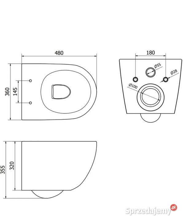 Nowa Miska klozetowa Kielce