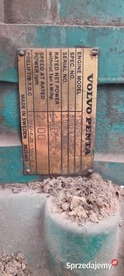 Silnik volvo Penta Zgorzelec