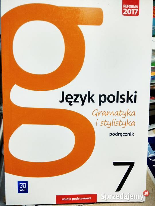 Gramatyka i stylistyka podręcznik 7 antykwariat