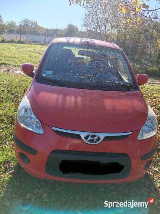 Hyundai i10 niski przebieg 79000 Rok produkcji 2008 Ostrowiec Świętokrzyski
