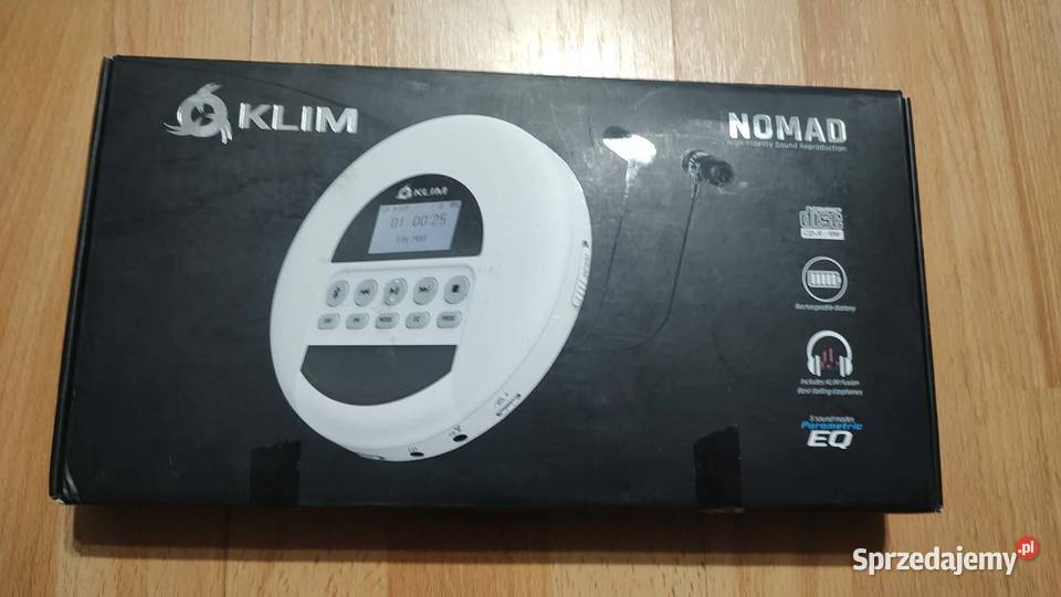 Discman KLIM Nomad nowa wersja przenośny sprzedam
