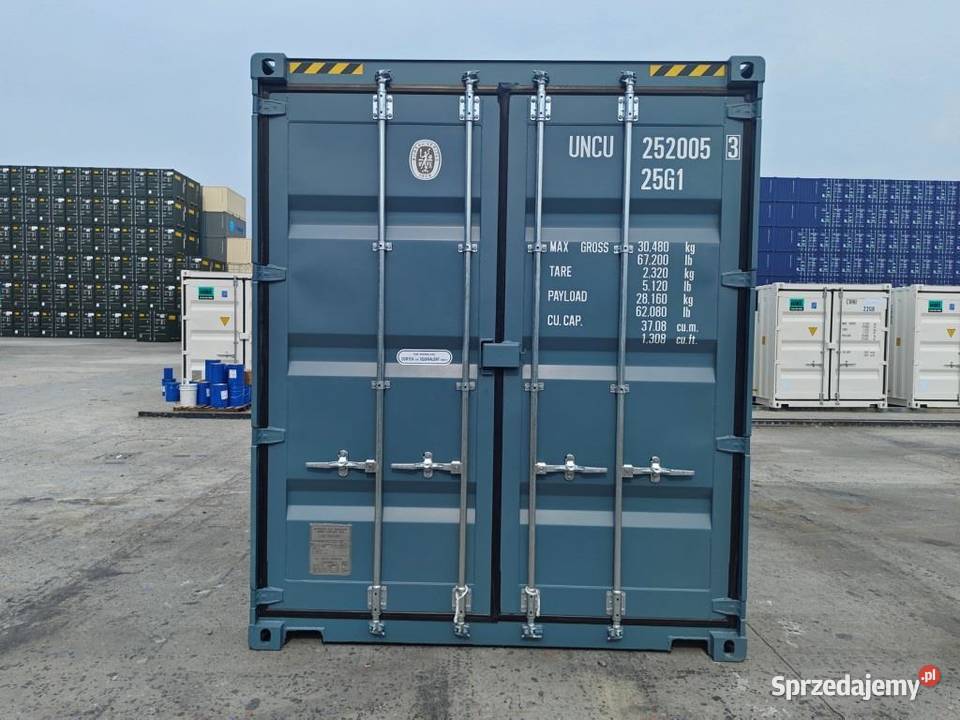 Kontener morski 20HC DD20DV DD double door NOWY Bydgoszcz