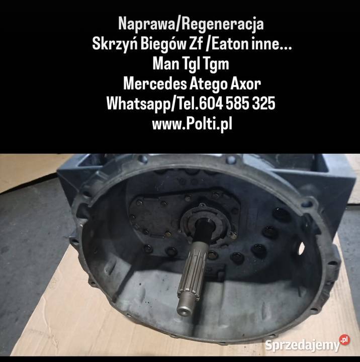 MAN Mercedes naprawa Regeneracja skrzyń biegów Rzędowice