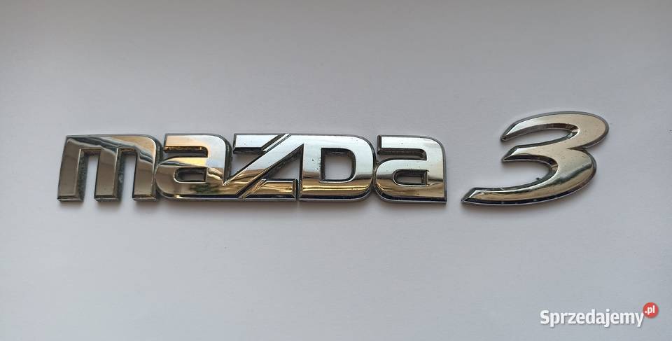 Napis emblemat Mazda 3 0309r Pozostałe kujawsko-pomorskie